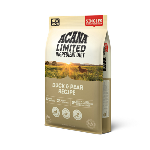 ACANA Singles Limited Ingredient Dry Dog Food Duck & Pear Recipe