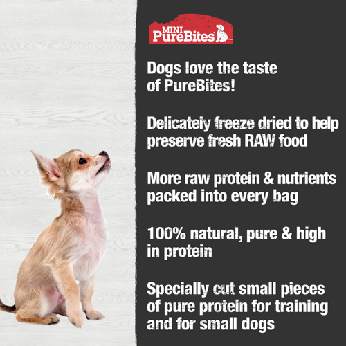 PureBites Mini Trainers Freeze Dried Chicken Breast Dog Treats