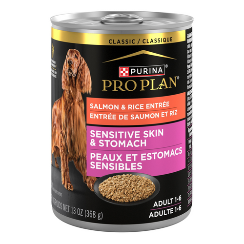ProPlan Sensitive Skin & Stomach Salmon and Rice Pate Wet Dog Food