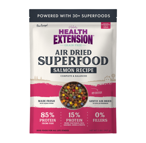 Health Extension Air Dried Super Food Salmon Dog Food