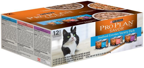 ProPlan Complete Essentials Seafood Variety Pack Wet Cat Food