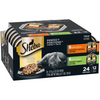 Sheba Cuts In Gravy Roasted Chicken Entre & Tender Turkey Entre Multipack Perfect Portions Twinpack Wet Cat Food