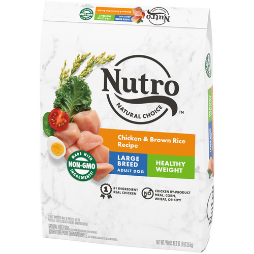 Nutro Wholesome Essentials Healthy Weight Large Breed Adult Farm-Raised Chicken, Rice & Sweet Potato Dry Dog Food