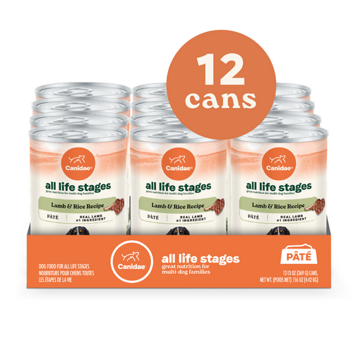 Canidae All Life Stages Wet Dog Food, Lamb & Rice Recipe