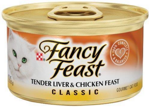 Fancy Feast Classic Pate Liver and Chicken Wet Cat Food