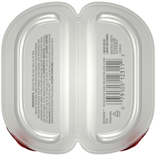 Nutro Perfect Portions Grain Free Cuts In Gravy Real Beef Recipe Wet Cat Food Trays
