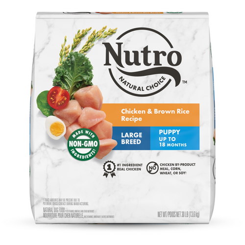 Nutro Wholesome Essentials Large Breed Puppy Farm-Raised Chicken, Brown Rice & Sweet Potato Dry Dog Food
