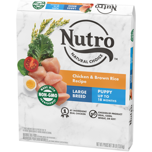 Nutro Wholesome Essentials Large Breed Puppy Farm-Raised Chicken, Brown Rice & Sweet Potato Dry Dog Food