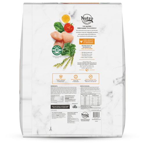 Nutro Wholesome Essentials Adult Farm-Raised Chicken, Brown Rice & Sweet Potato Dry Dog Food