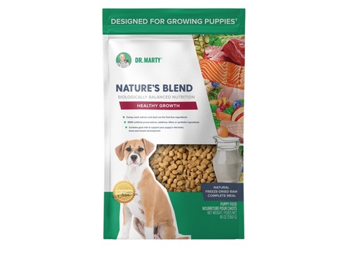 Dr. Marty Nature's Blend for Puppies Freeze Dried Raw Dog Food