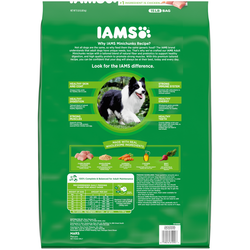 Iams ProActive Health Adult MiniChunks Dry Dog Food
