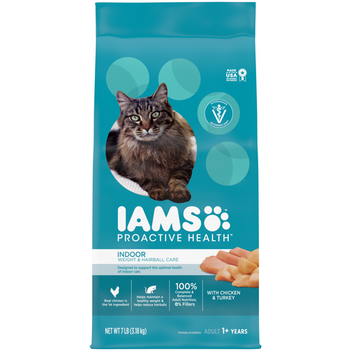 Iams Proactive Health Indoor Weight and Hairball Care Dry Cat Food