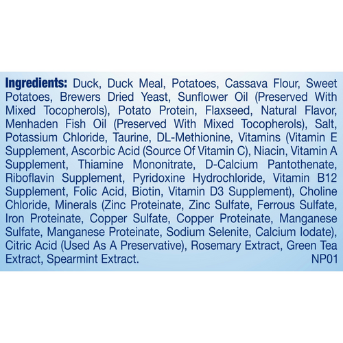Natural Balance Limited Ingredient Reserve Grain Free Dry Dog Food for Small Breeds, Duck & Potato Recipe