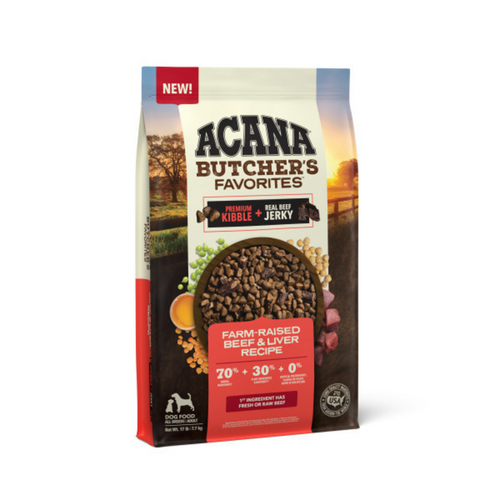 Acana Butchers Favorites Farm-Raised Beef and Liver Recipe Dry Dog Food
