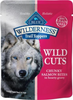 Blue Buffalo Wilderness Wild Cuts Trail Toppers Chunky Salmon Bites in Hearty Gravy Dog Food Pouches