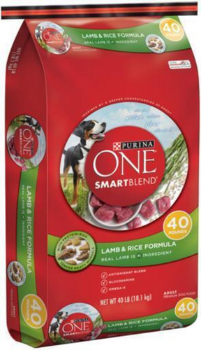Purina One Lamb and Rice Dry Dog Food