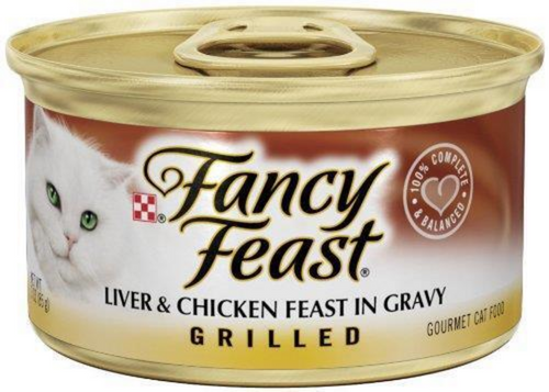 Fancy Feast Grilled Liver Chicken and Gravy Wet Cat Food
