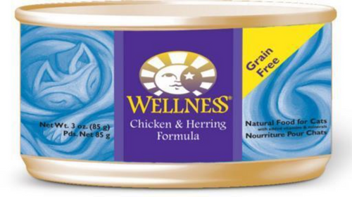 Wellness Complete Health Pate Chicken and Herring Wet Cat Food