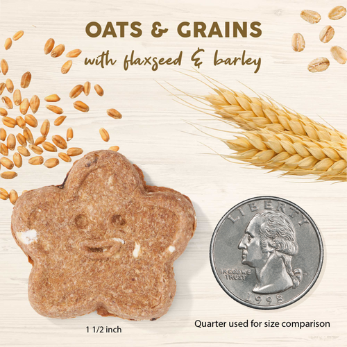 Cloud Star Wag More Bark Less Oats & Grains Crunchy Peanut Butter Dog Treats