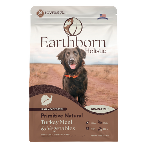 Earthborn Holistic Primitive Natural Turkey Meal & Vegetables Grain Free Dry Dog Food