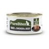 PureBites 100% Pure Chicken & Beef Pate Cat Treat