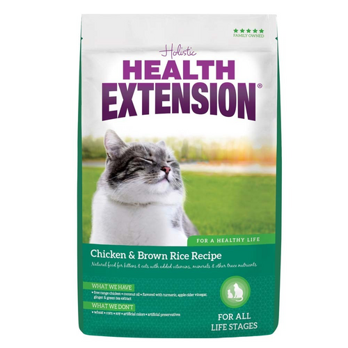 Health Extension Chicken and Brown Rice Dry Cat / Kitten Food