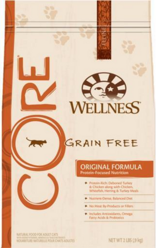 Wellness CORE Natural Grain Free Original Formula Recipe Dry Cat Food