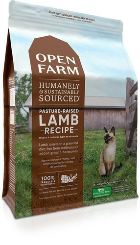 Open Farm Grain Free Pasture Raised Lamb Dry Cat Food