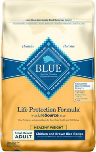 Blue Buffalo Life Protection Formula Healthy Weight Small Breed Adult Chicken & Brown Rice Recipe Dry Dog Food