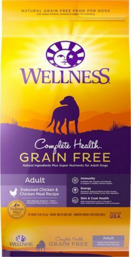 Wellness Complete Health Natural Adult Grain Free Deboned Chicken and Chicken Meal Recipe Dry Dog Food