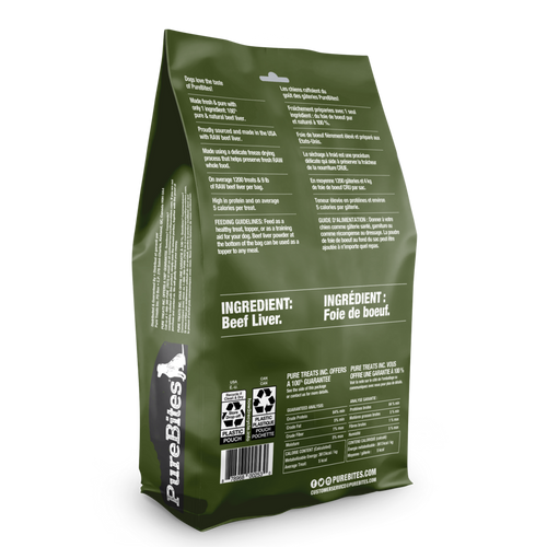 PureBites Freeze Dried Beef Liver Dog Treats