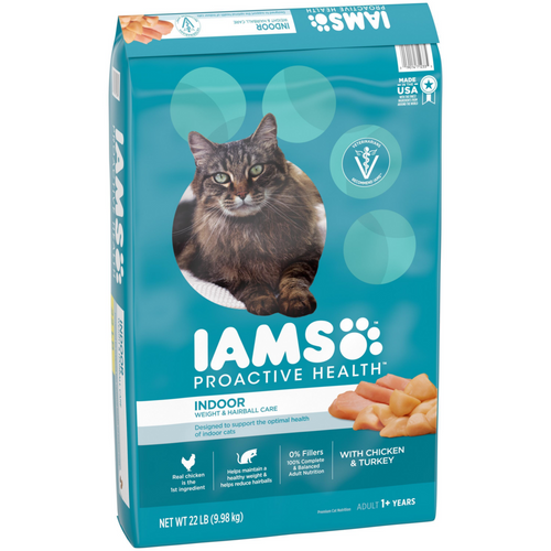 Iams Proactive Health Indoor Weight and Hairball Care Dry Cat Food