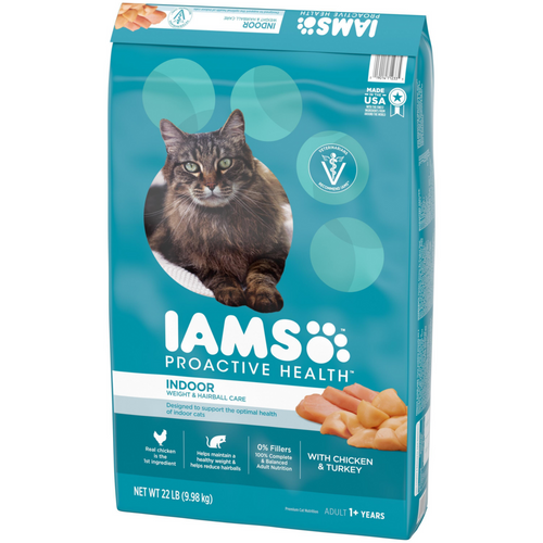 Iams Proactive Health Indoor Weight and Hairball Care Dry Cat Food