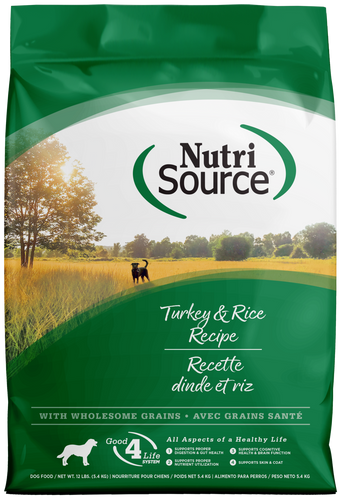 NutriSource Turkey & Rice Recipe Dry Dog Food