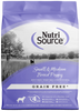 NutriSource Grain Free Small & Medium Breed Puppy Recipe Dry Dog Food