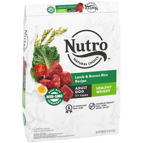 Nutro Wholesome Essentials Healthy Weight Adult Pasture-Fed Lamb & Rice Recipe Dry Dog Food