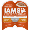 Iams Perfect Portions Healthy Adult Chicken Pate Wet Cat Food Tray