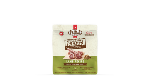 Primal Canine Lamb Formula Freeze-Dried Pronto