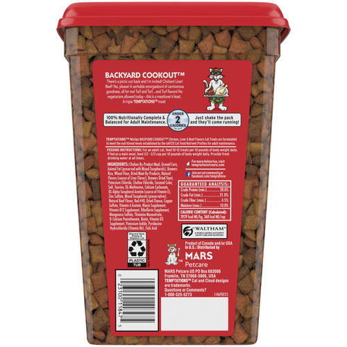 Temptations Backyard Cookout Mixups Cat Treats
