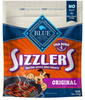 Blue Buffalo Sizzlers Natural Soft Dog Treats, Bacon-Style Soft-Moist Dog Treats with Real USA Pork, Original Flavor
