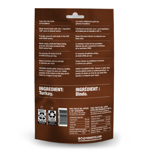 PureBites Freeze Dried Turkey Breast Cat Treats