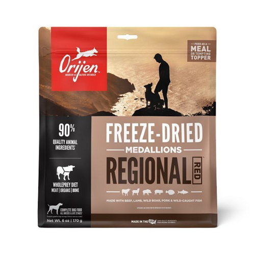 ORIJEN Regional Red Freeze Dried Dog Food