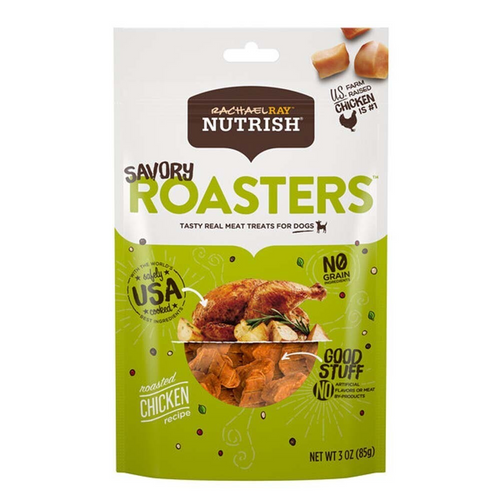 Rachael Ray Nutrish Savory Roasters Grain Free Roasted Chicken Recipe Dog Treats