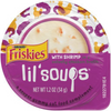 Purina Friskies Lil' Soups Grain Free Shrimp in Chicken Broth Wet Cat Food
