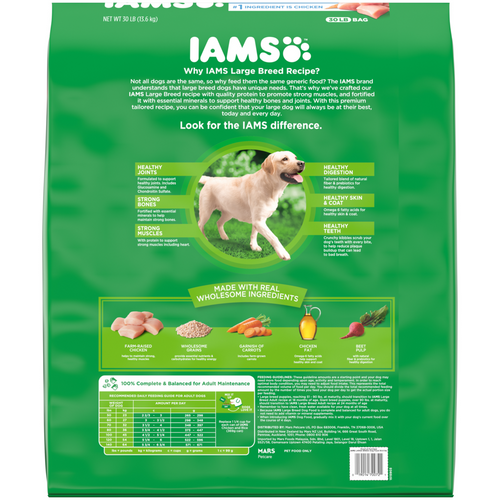 Iams ProActive Health Adult Large Breed Dry Dog Food