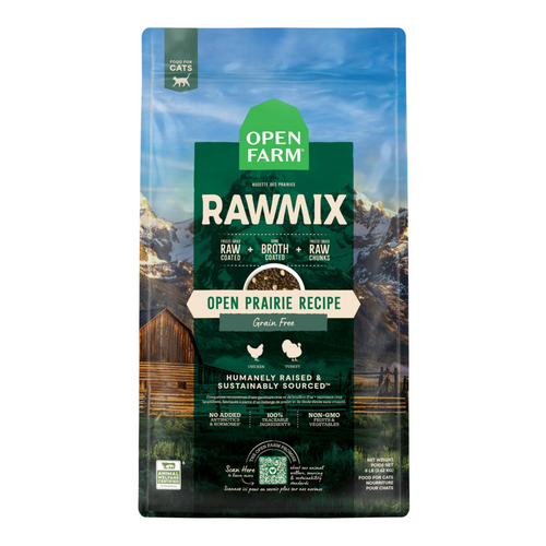 Open Farm Grain Free RawMix Open Prairie Dry Cat Food