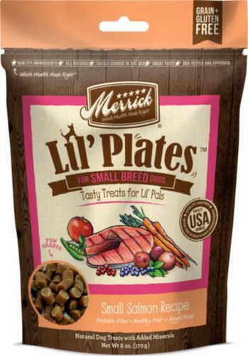 Merrick Lil' Plates Salmon Small Breed Dog Training Treats