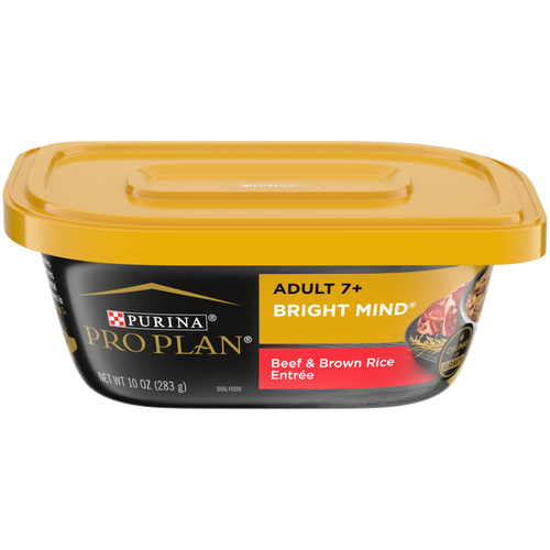 ProPlan Bright Mind Beef and Brown Rice Senior 7+ Wet Dog Food