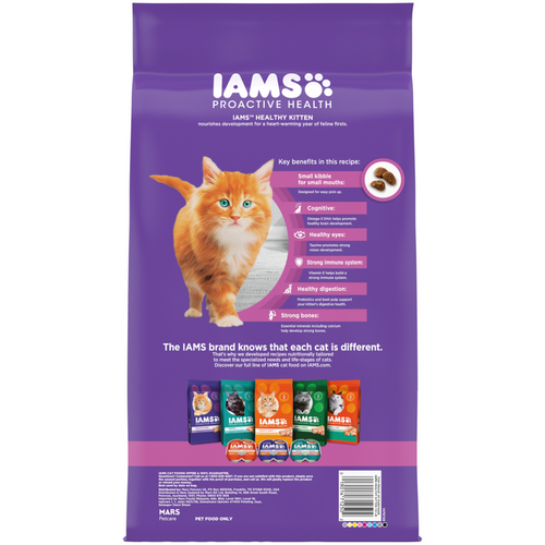 Iams ProActive Health Kitten Chicken Recipe Dry Cat Food