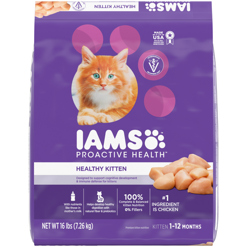 Iams ProActive Health Kitten Chicken Recipe Dry Cat Food